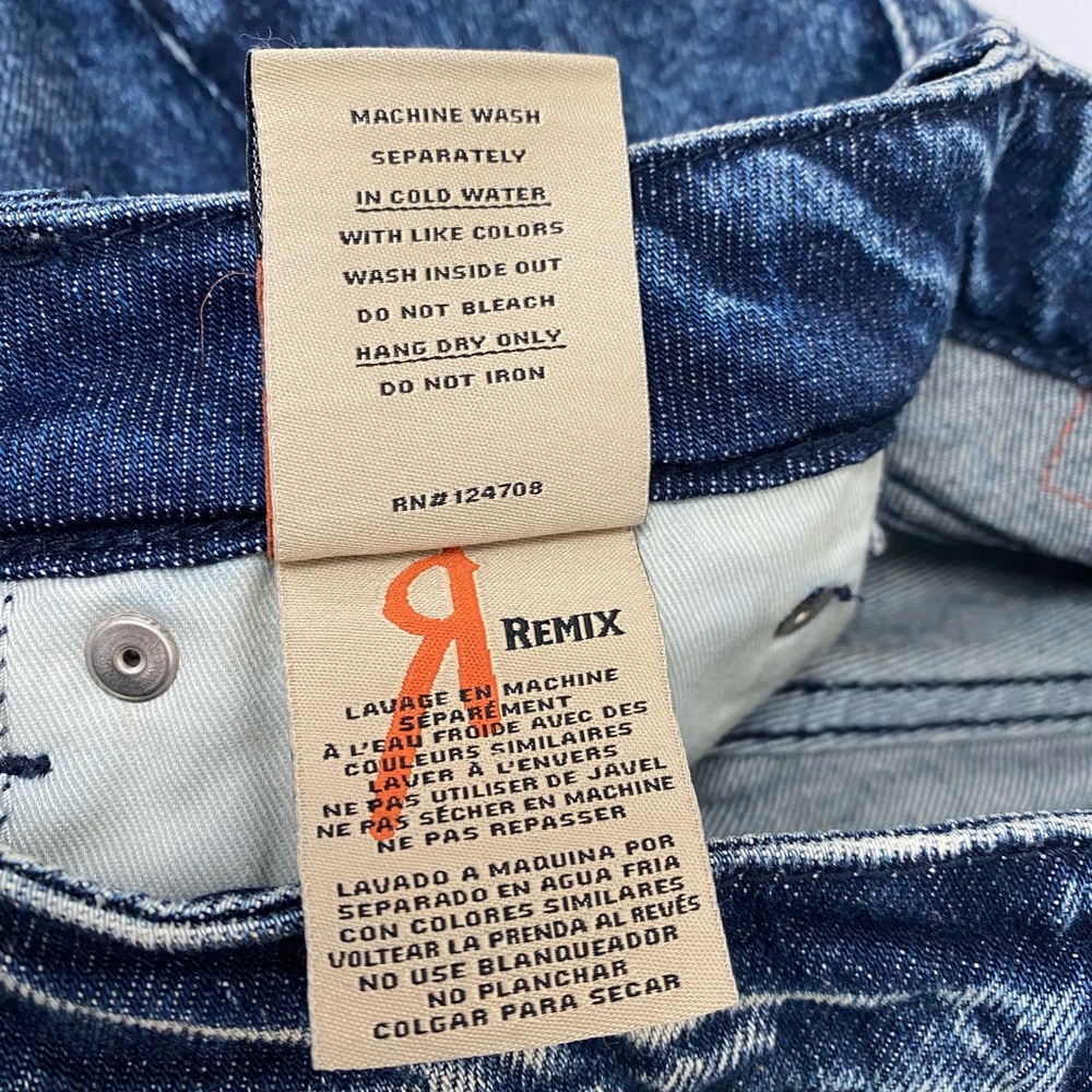 Rock Revival slouchy straight distressed jeans 25 - Picture 7 of 12